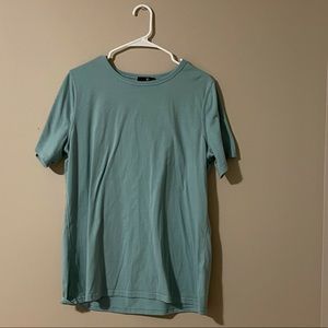 plain teal tee in a size XXL